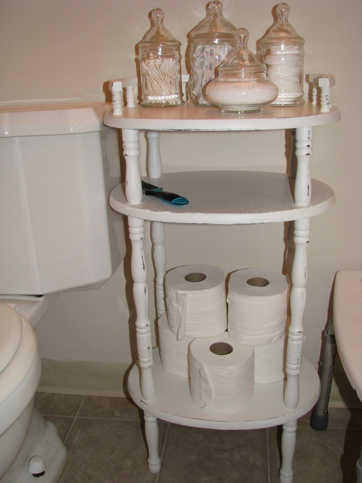 Knavish Shenanigans Bathroom table