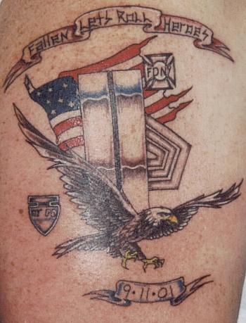 Here are some pictures of 911 memorial tattoos memorial tattoo designs