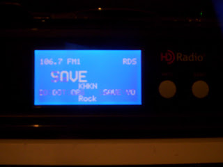 The weak KHKN signal here reveals the RDS the station also uses.