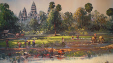 កសិករធ្វើស្រែក្បែរអង្គរ
