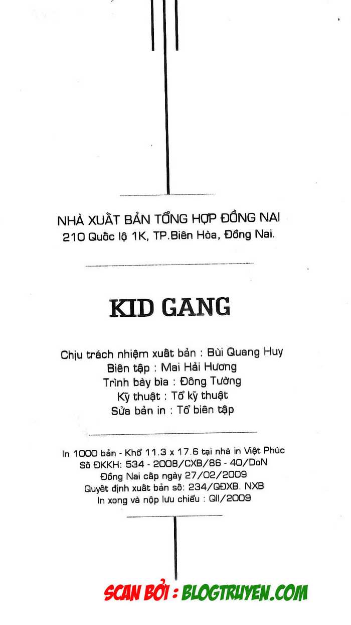 Kid Gang - Nhóc Siêu Quậy