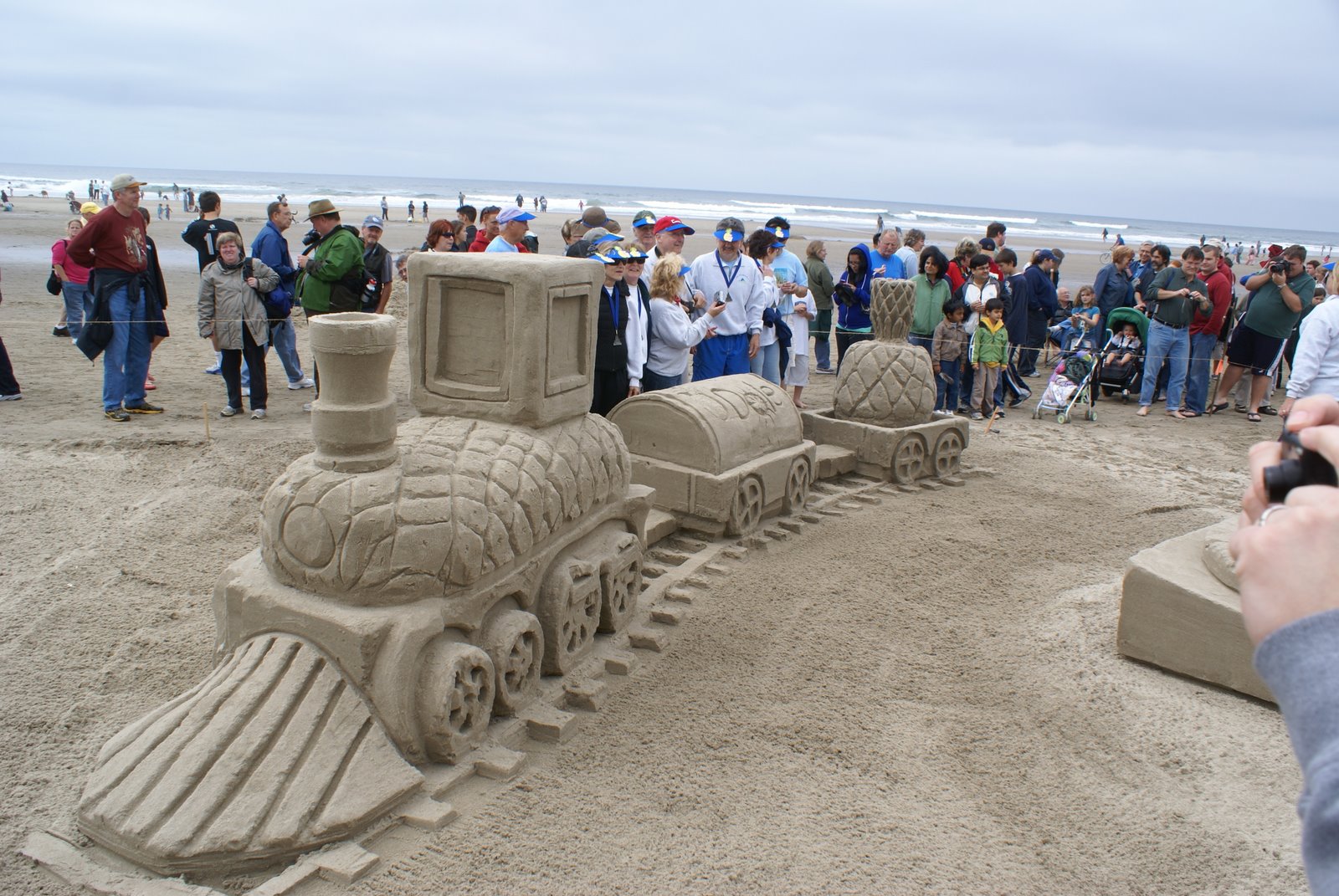 Cannon Beach Sand Castle Competition Pictures Oregon Coast Beaches