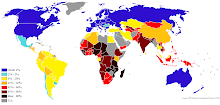 % of the World Living Under $2 A Day.