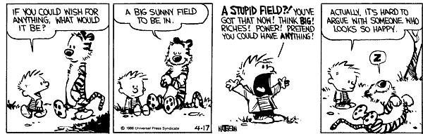 Calvin and Hobbes