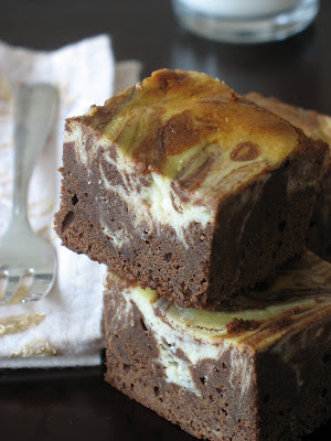 Marbled Ricotta Cheesecake