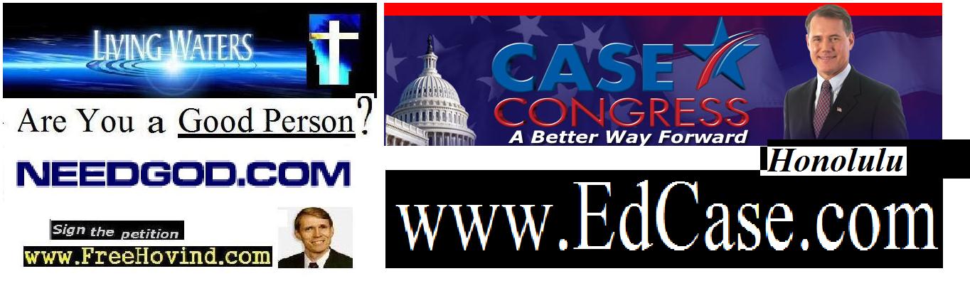 Congressman Ed Case - A Good Recipe!