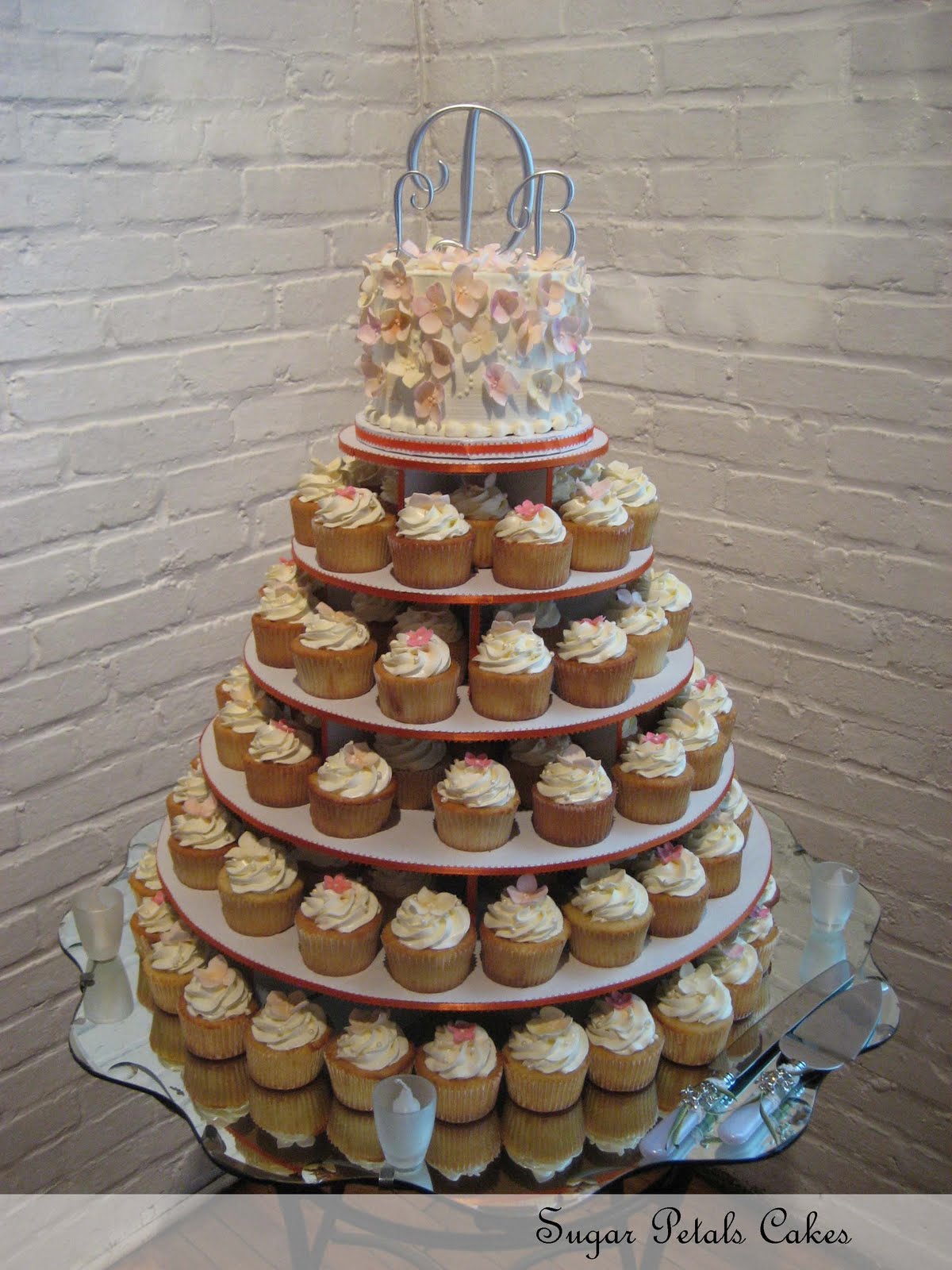 Sugar Petals Cakes Hydrangea Cupcakes