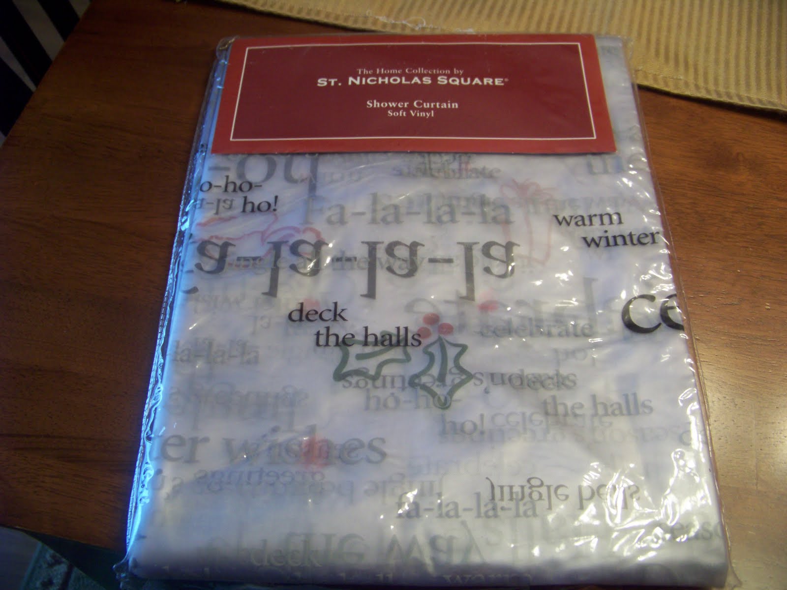 My Forever House Vinyl shower curtain gift bags