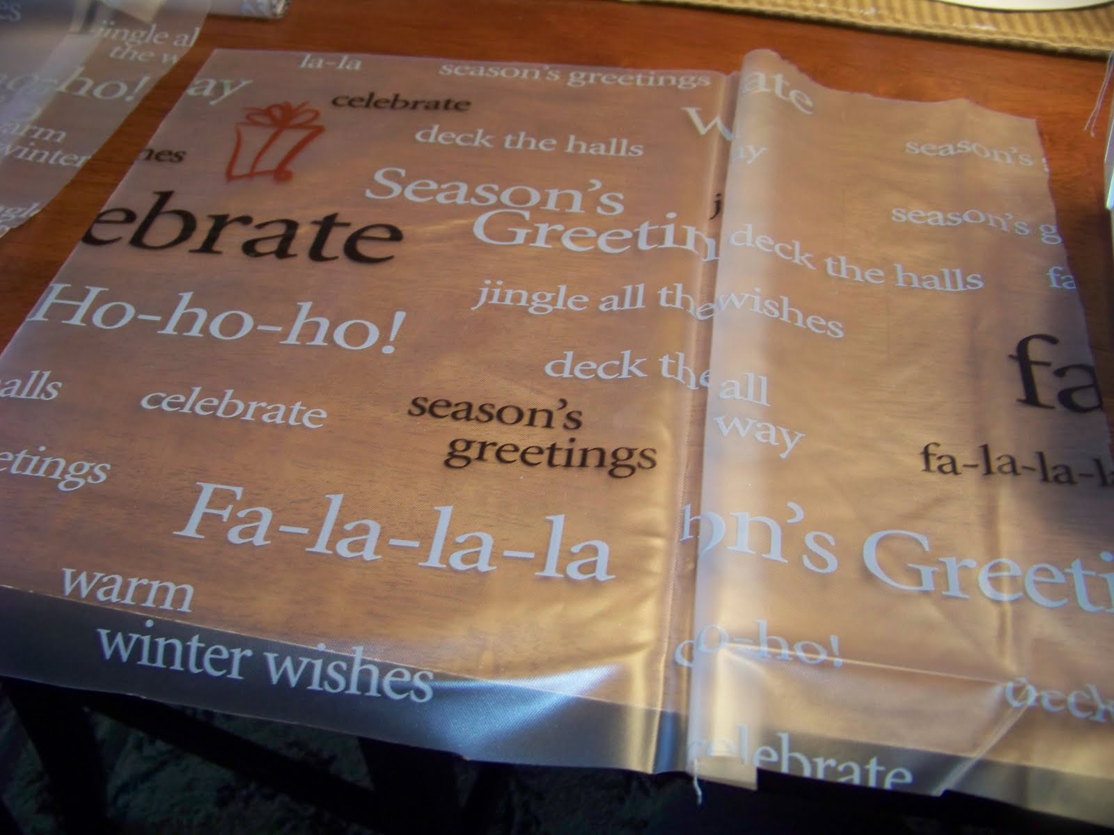 My Forever House Vinyl shower curtain gift bags