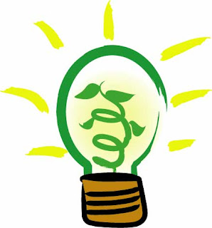 Green Light Bulb, Going Green In Iowa City