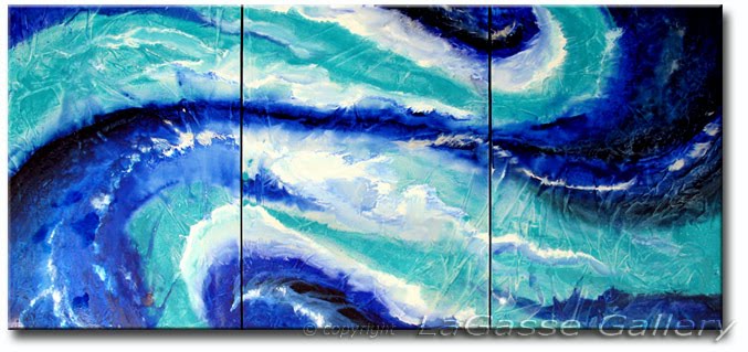 Abstract Art Blue