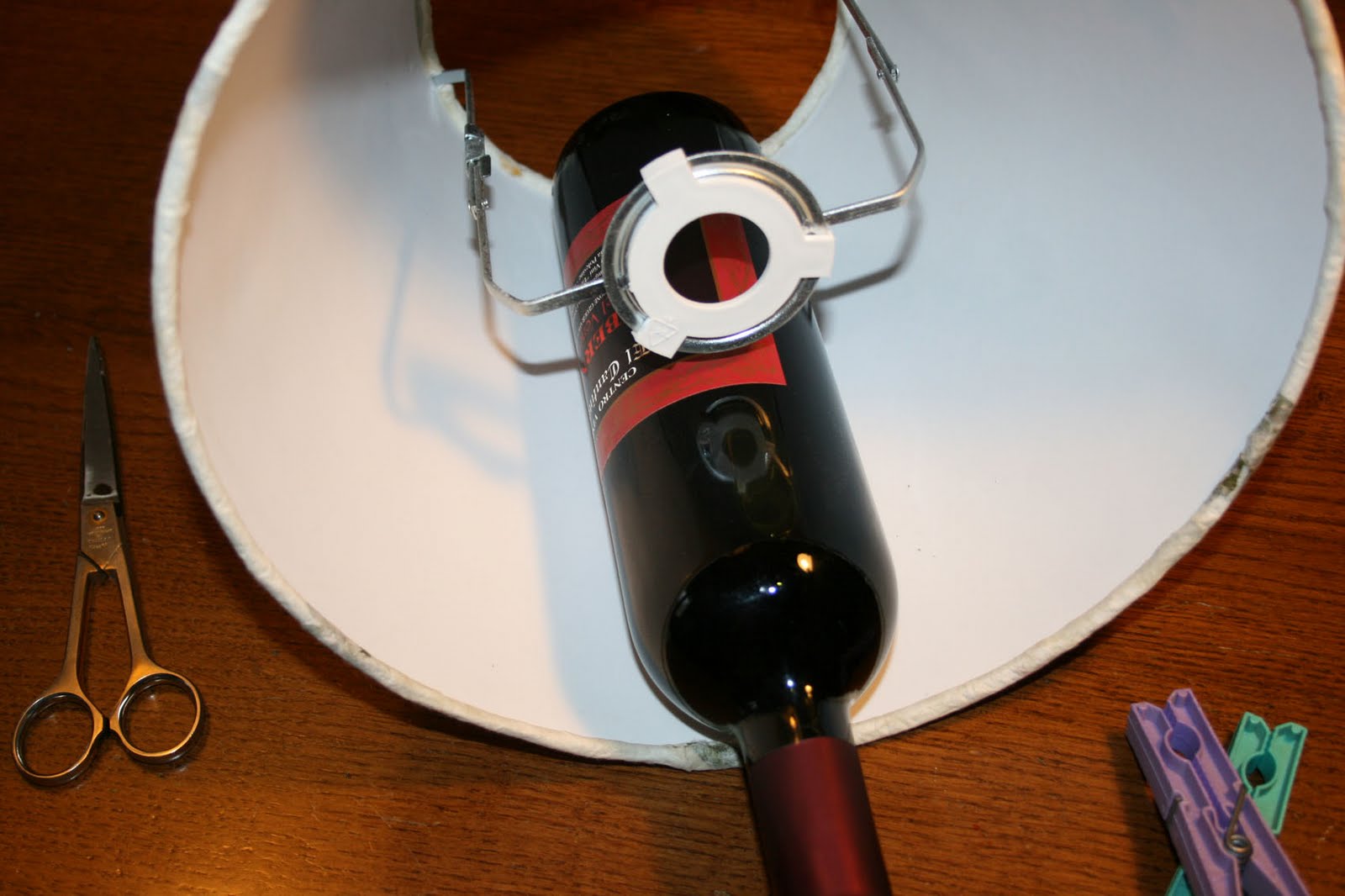 Fatto da me... tutorial: rinnovare un paralume... tutorial Lampadario con unico paralume