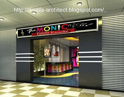 Desain Interior Monic Karaoke, Batam