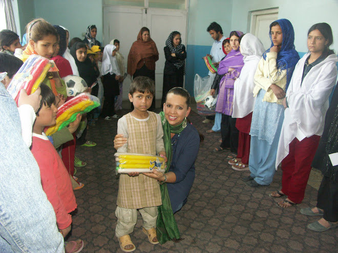 Girls sports toys from Lynda and Diana and Hope for Afghanistan donors