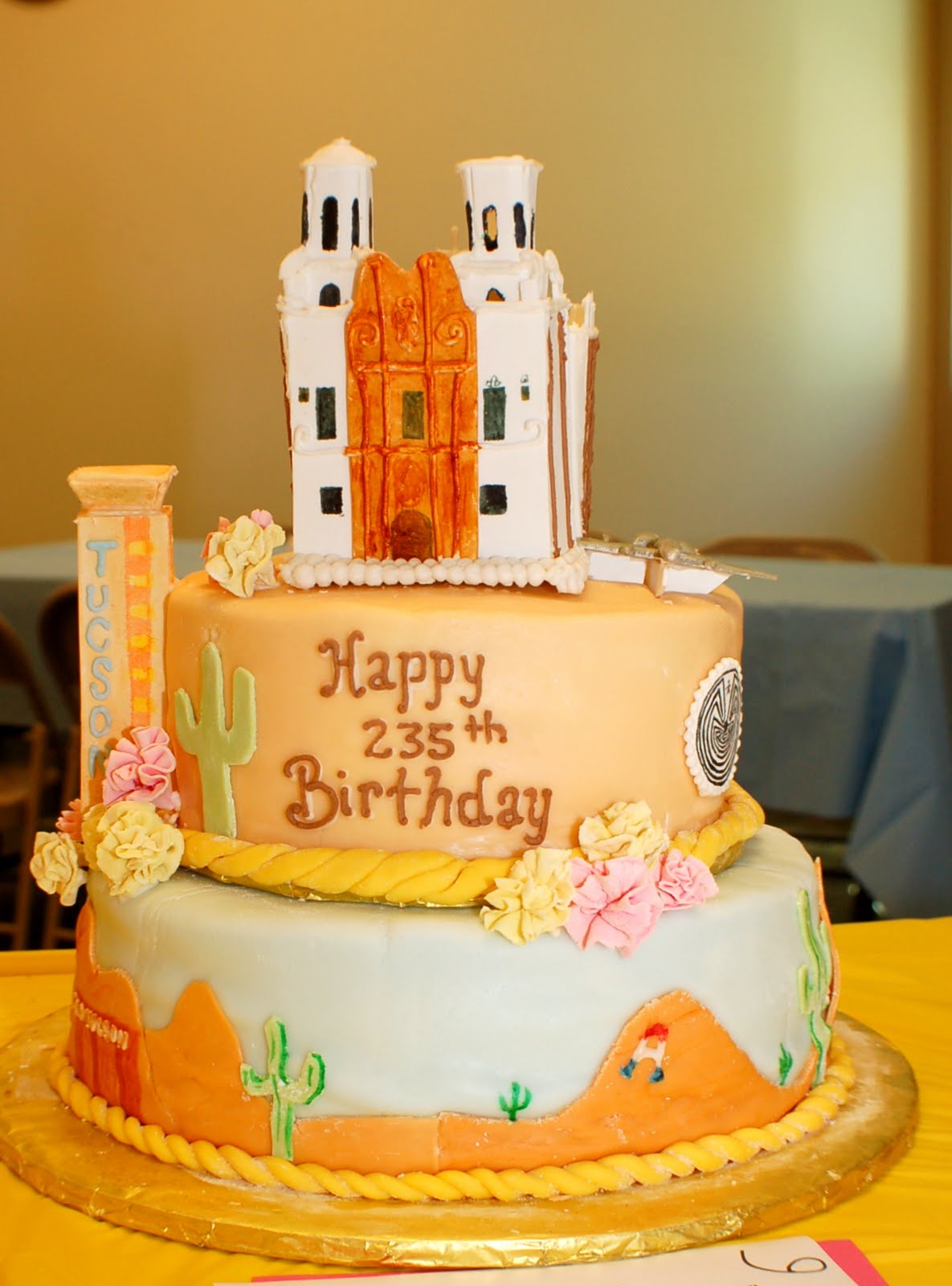 Tucson's Birthday Cakes of Tucson's 235th Birthday Celebrations