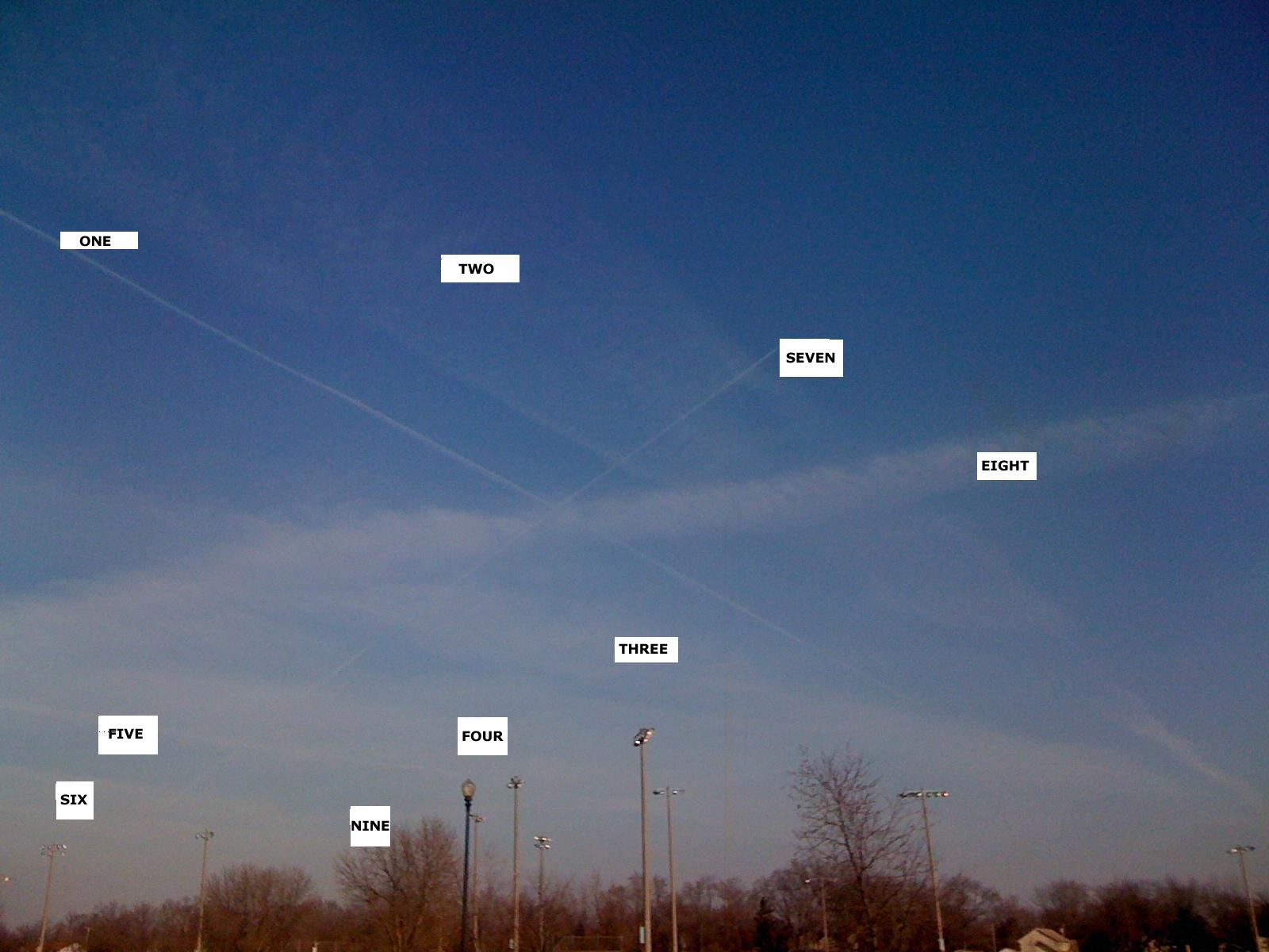 Chemtrails Photos