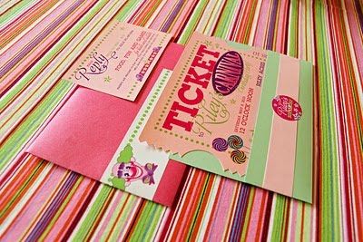 Carnival Themed Invites