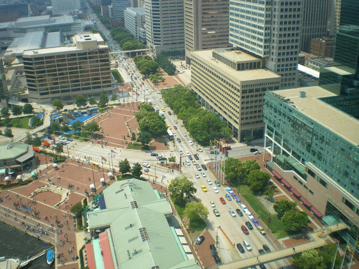 A view on the top of the Worl Trade Center