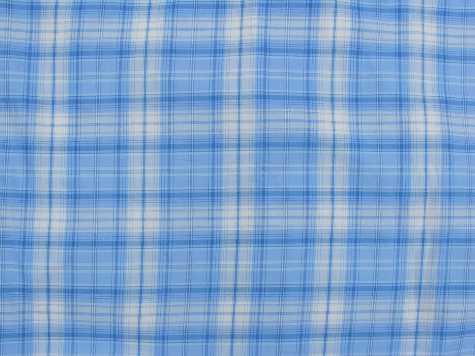 blue plaid fabric