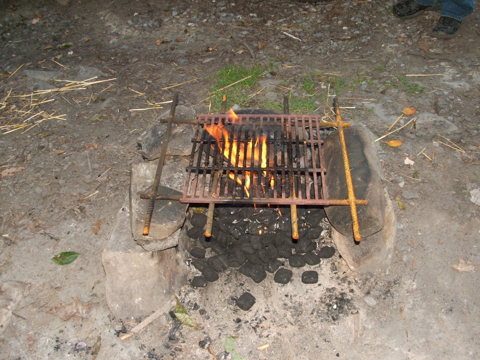 Stealth Farming Hillbilly Ingenuity Impromptu Charcoal Grill