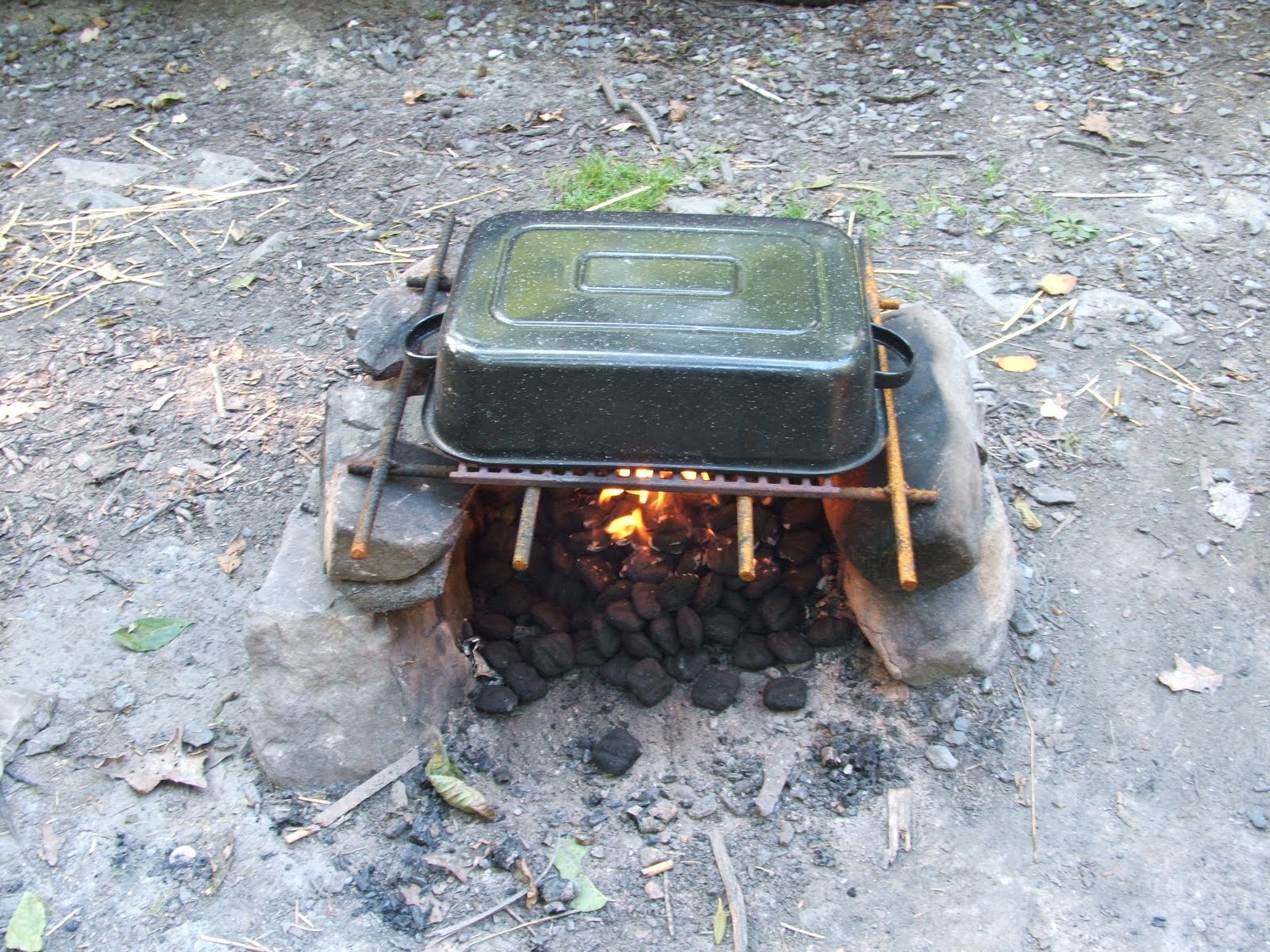 Stealth Farming Hillbilly Ingenuity Impromptu Charcoal Grill