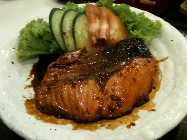 teriyaki salmon at ichiban sushi hougang mall