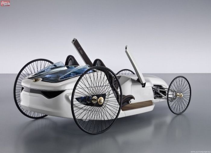 Всё новое - это хорошо забытое старое! | Mercedes Benz Hybrid F-Cell Roadster