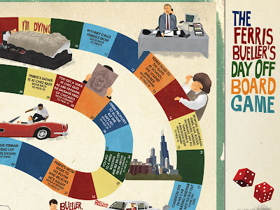 Ferris Beuller's Day Off board game