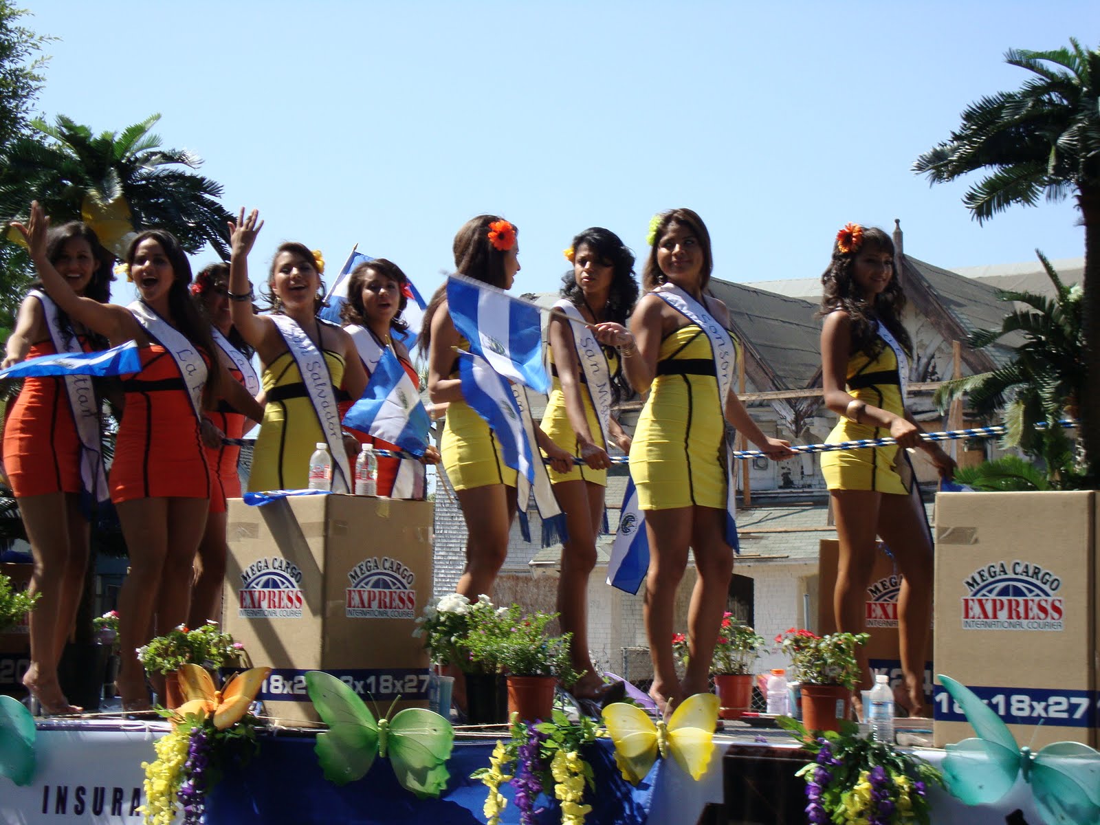 Desfile de Centroamericano.En Los Angeles