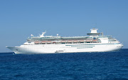 . today's standards, is considered a smaller cruise ship at 73,000 tons. (img edited )