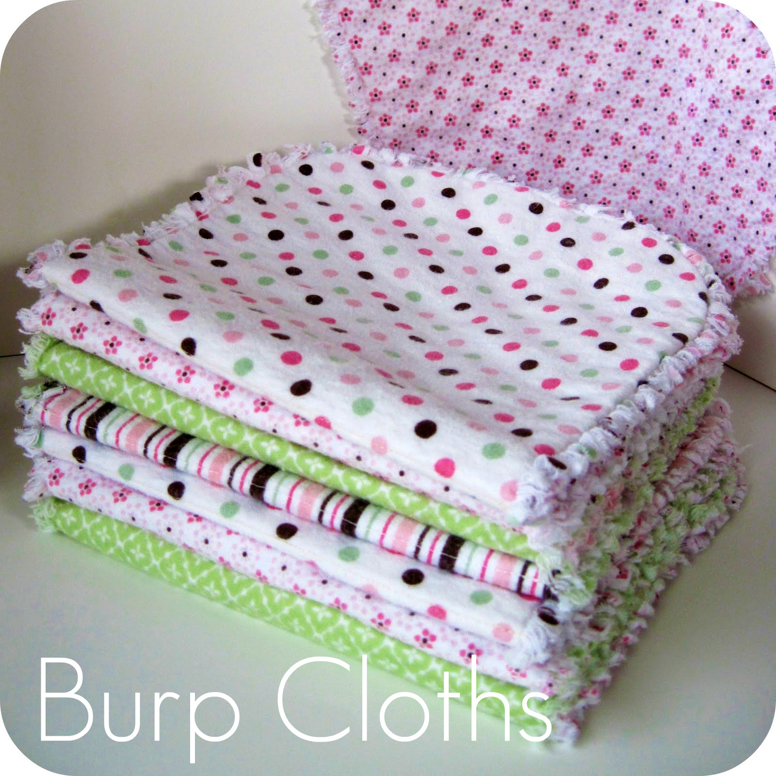 Burp Cloths Handmade