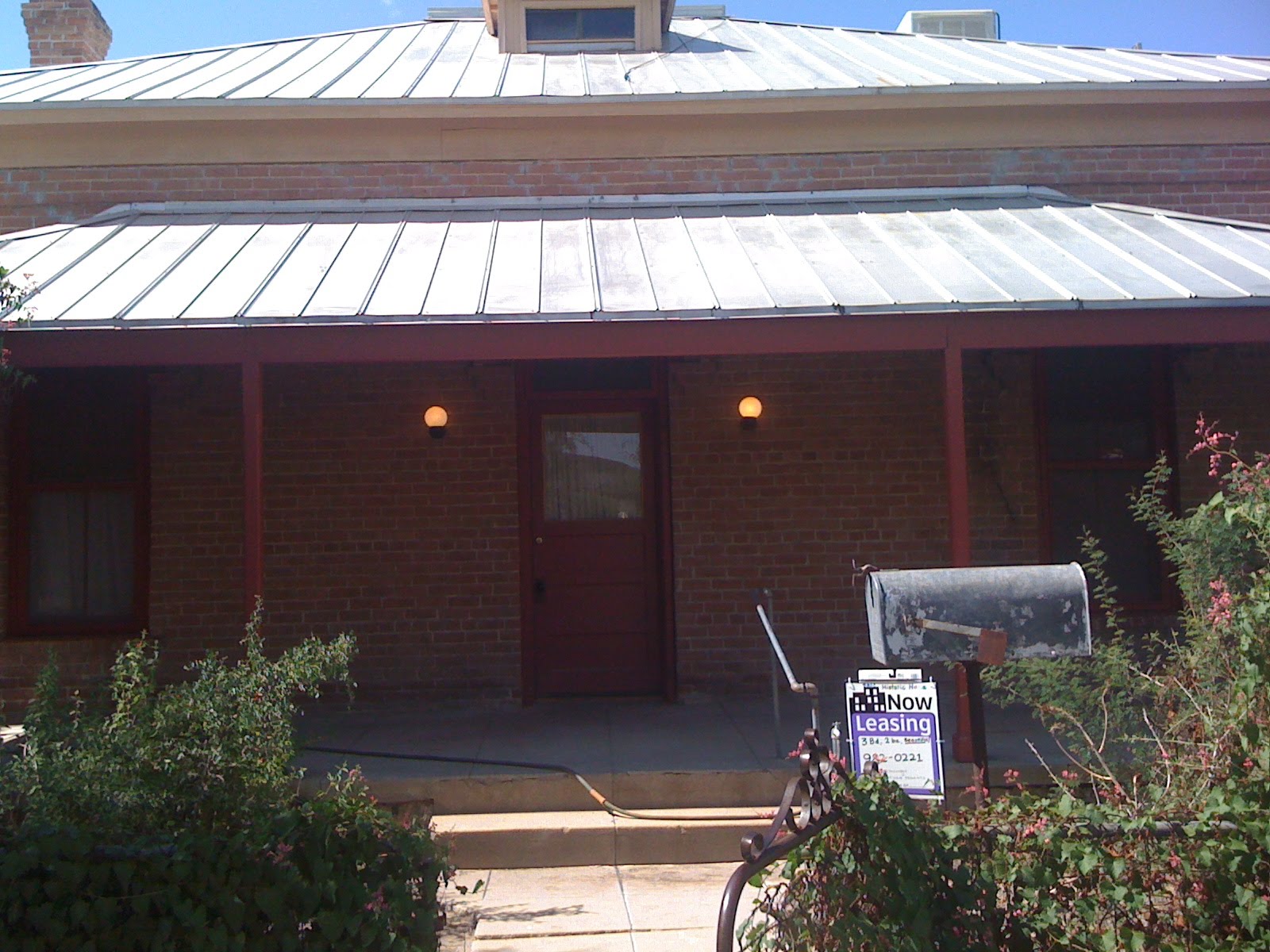 Territorial Home in Armory Park for Lease Territorial Home in Armory Park, Tucson, for Lease