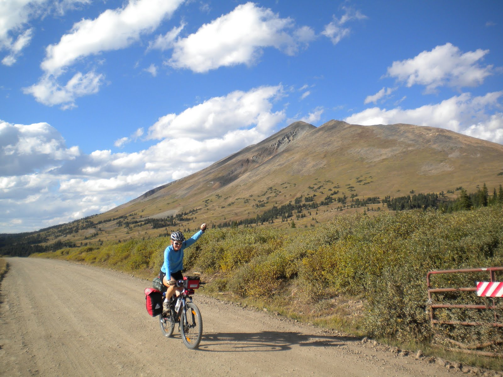 Simon and Alia's Tour de North America Kremmling, CO, to Salida, CO