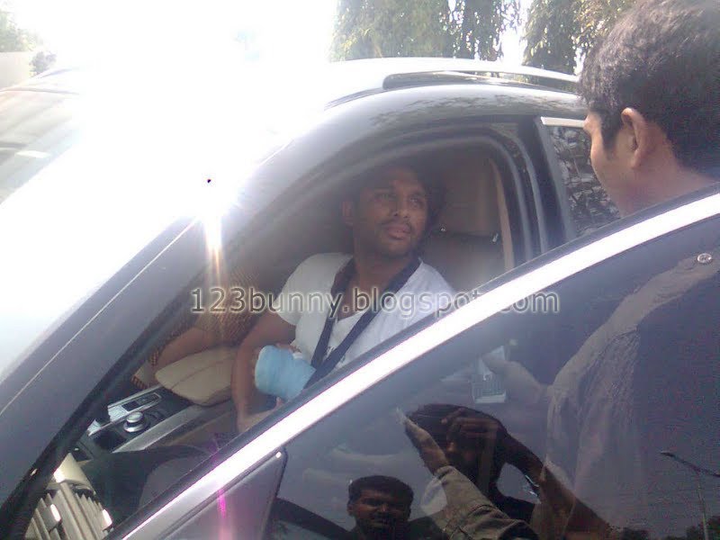 Allu Arjun Bmw
