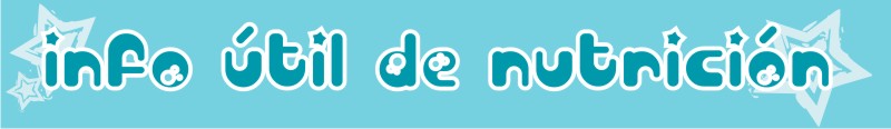 INFO UTIL DE NUTRICION