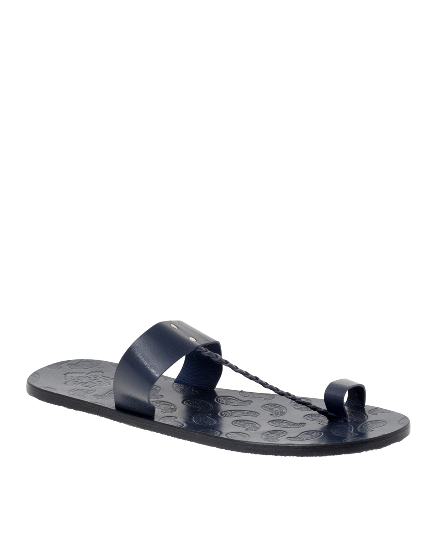 toe loop sandals: Men's ASOS Toe-Loop Sandals