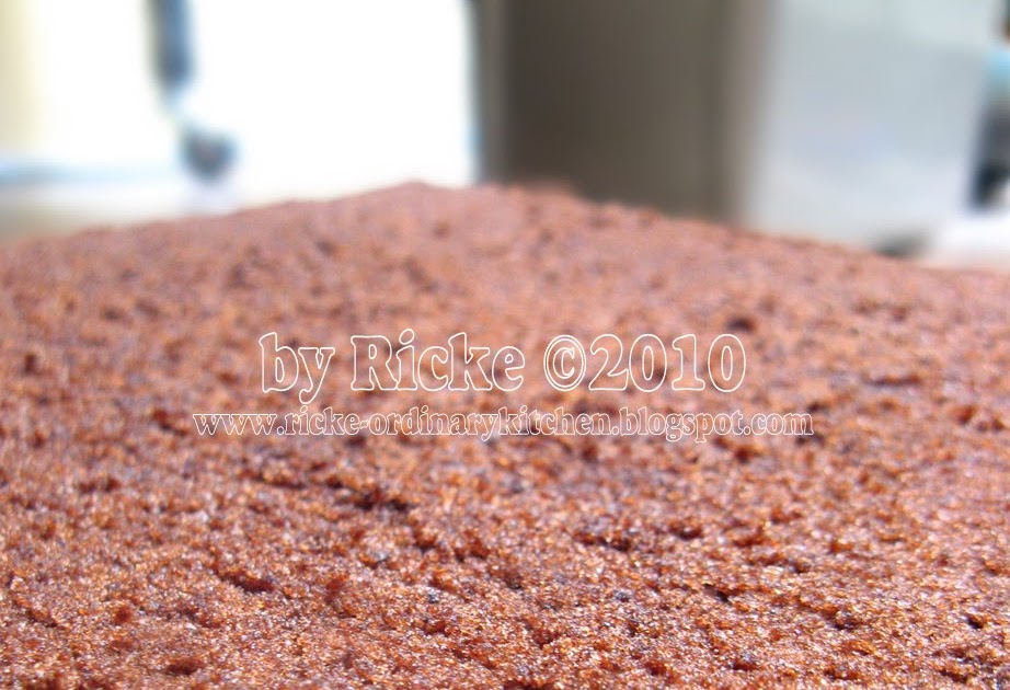 Just My Ordinary Kitchen Basic Chocolate Spongecake