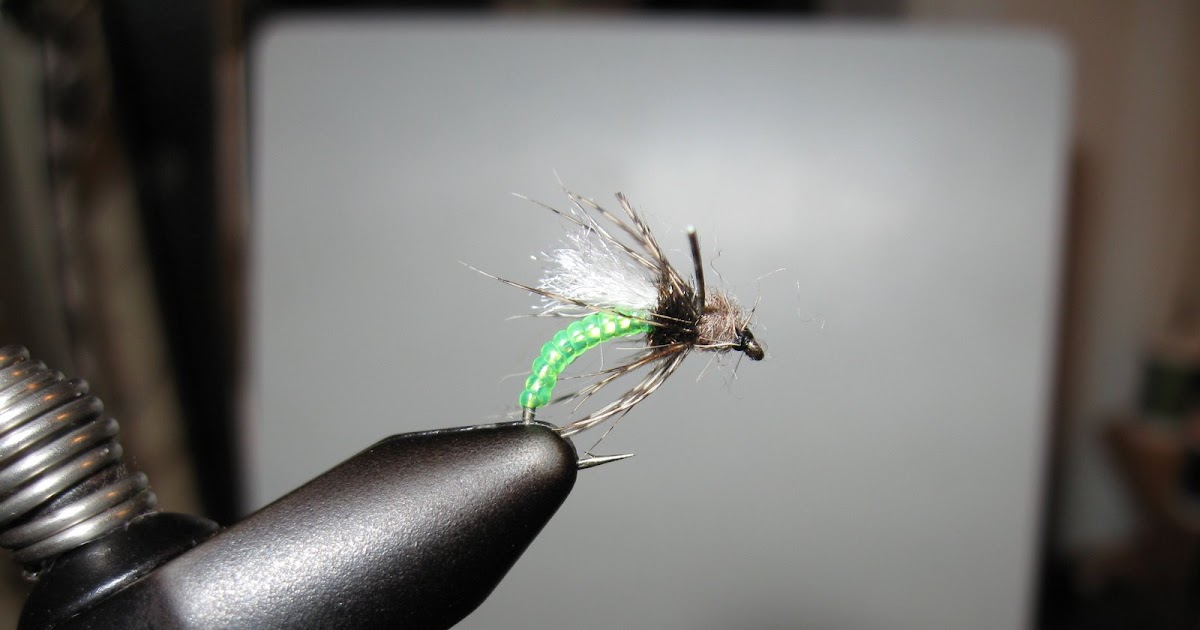 Chicago Trout Bum Fly Selections Spring Creek Caddis Emerger Fly