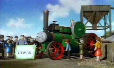 Trevor traction engine at the steam traction rallies