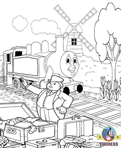that have fallen on to the trainline tracks. Clipart Thomas the train
