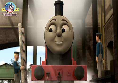 Train Thomas the tank engine Friends free online games and toys for kids:  Tickled Pink James The Big Express Engine In Thomas And friends