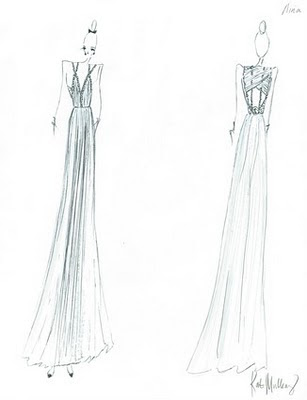 Black Swan Fashion Sketches