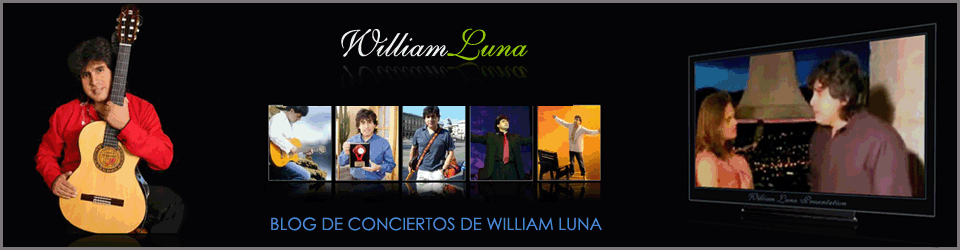 William Luna: Conciertos y Recitales