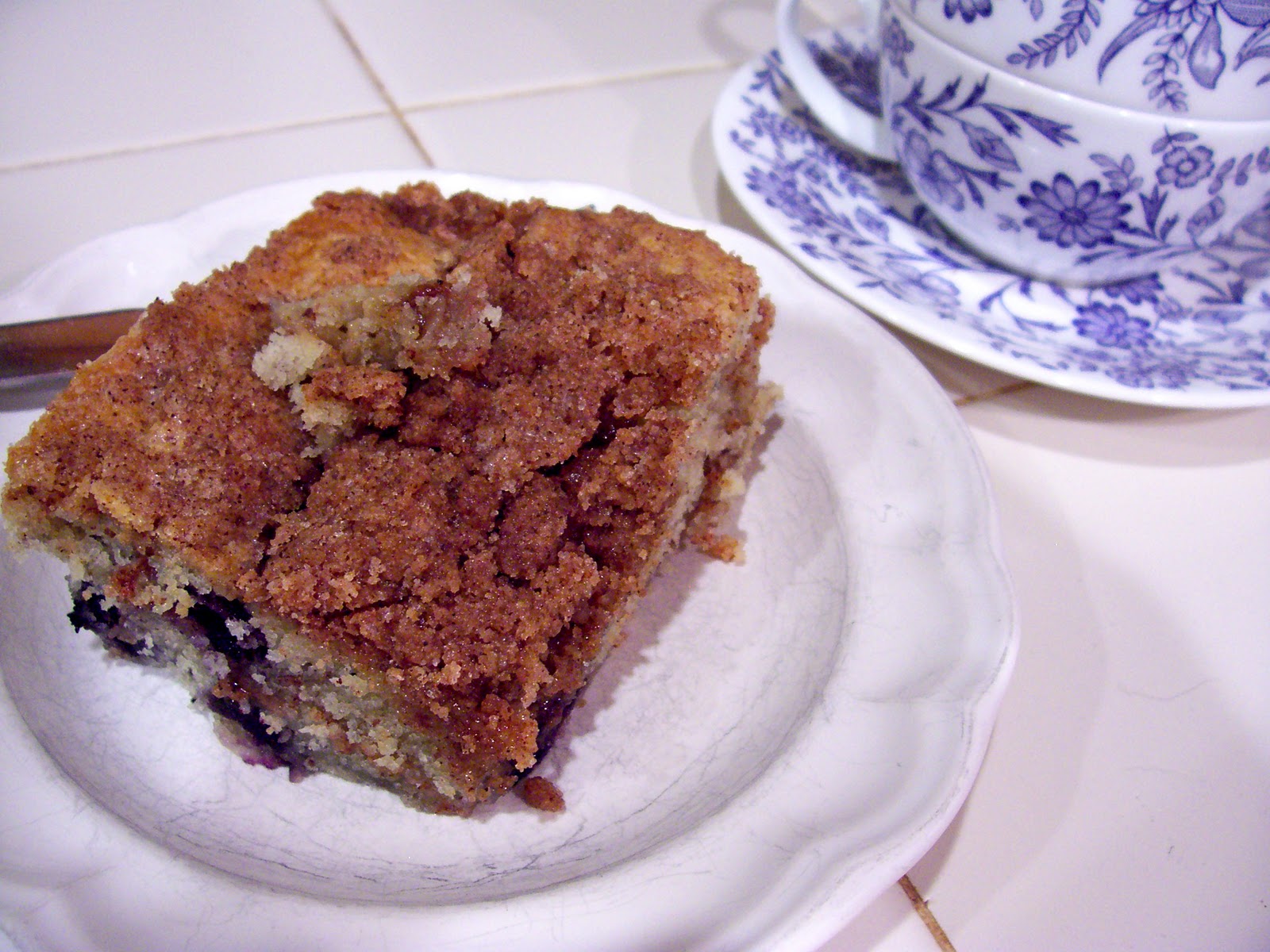 Dinner Peace Trader Joe's Cinnamon Coffee Cake