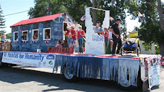 Habitat for Humanity Float in Buhl 4th of Jul 09 parade