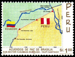 GEOGRAFÍA Y FILATELIA 1999+acuerdos+paz+1s+cusumasa