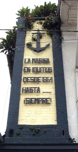 "The Navy in Iquitos since 1864 and forever"