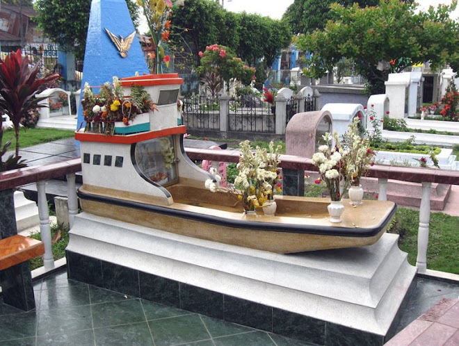 Shipping company owner's grave