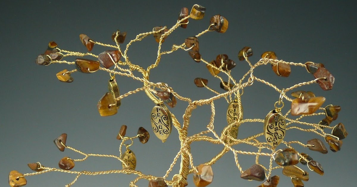 Gem Tree Sculptures 2 Leaf Gem Tree Instructions