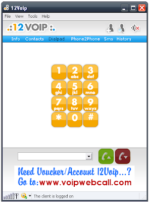 12voip offer Free pc to phone
